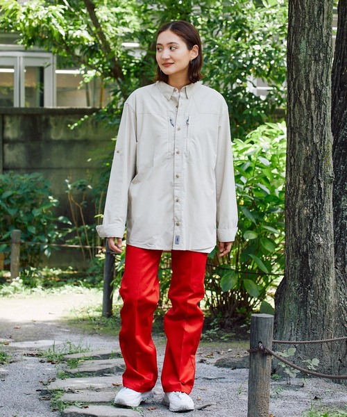 patagonia（パタゴニア）の「Patagonia/パタゴニア M'S L/S SUN STRETCH SHIRT 長袖シャツ テックシャツ（シャツ/ブラウス・メンズ・アイボリー系・M）」の5枚目の写真