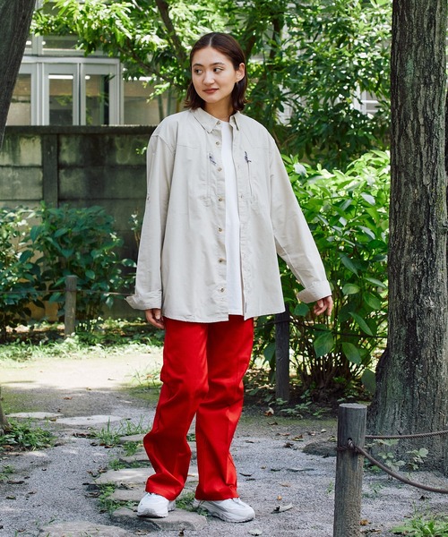 patagonia（パタゴニア）の「Patagonia/パタゴニア M'S L/S SUN STRETCH SHIRT 長袖シャツ テックシャツ（シャツ/ブラウス・メンズ・アイボリー系・M）」の6枚目の写真