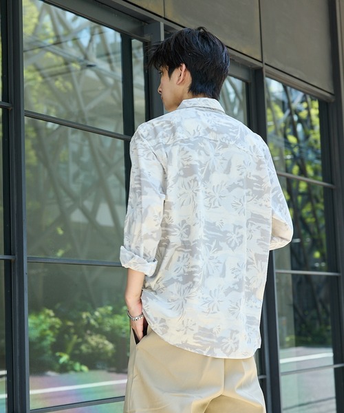patagonia（パタゴニア）の「Patagonia/パタゴニア M'S L/S SUN STRETCH SHIRT 長袖シャツ テックシャツ（シャツ/ブラウス・メンズ・アイボリー系・M）」の15枚目の写真
