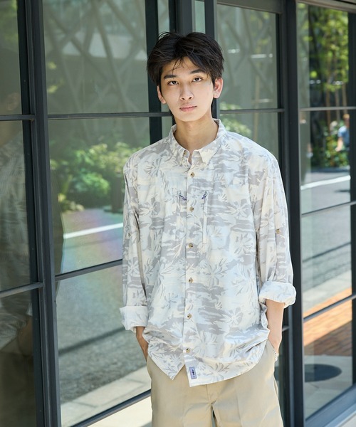 patagonia（パタゴニア）の「Patagonia/パタゴニア M'S L/S SUN STRETCH SHIRT 長袖シャツ テックシャツ（シャツ/ブラウス・メンズ・アイボリー系・M）」の12枚目の写真