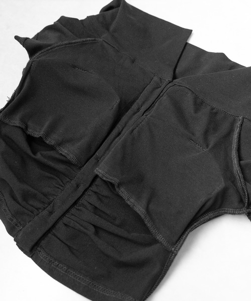 DIMMOIRE オフショルダーTシャツ ブラック DIMMOIRE オフショルダーTシャツ ブラック - メルカリ