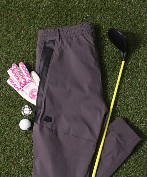 LUXE/R GOLF(ラグジュ ゴルフ)の「(RM)【LUXE/R GOLF】ストレッチ ブロード 防水 ファスナー イージー ジョガーパンツ(チノパンツ・メンズ・チャコールグレー/カーキ/ブラック・L/XL/M)」の14枚目の写真