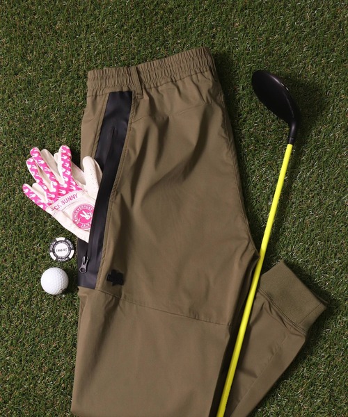 LUXE/R GOLF(ラグジュ ゴルフ)の「(RM)【LUXE/R GOLF】ストレッチ ブロード 防水 ファスナー イージー ジョガーパンツ(チノパンツ・メンズ・チャコールグレー/カーキ/ブラック・L/XL/M)」の15枚目の写真