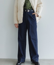 D.M.G. | [D.M.G / ディーエムジー] 10ozジェルドデニム ワークストレートパンツ(デニムパンツ)