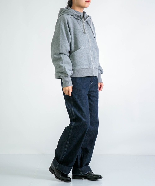 D.M.G.（ドミンゴ）の「[D.M.G / ディーエムジー] 10ozジェルドデニム ワークストレートパンツ（デニムパンツ・レディース・ワンウォッシュ・L/M/S/SS）」の14枚目の写真