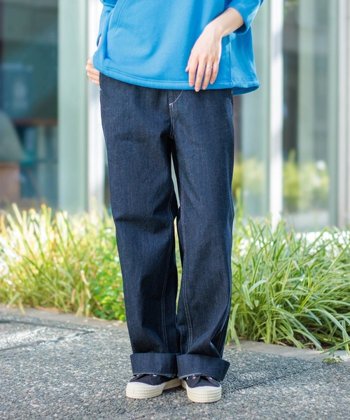 D.M.G / ディーエムジー] 10ozジェルドデニム ワークストレート