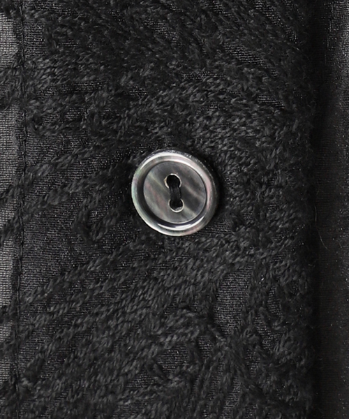 JOURNAL STANDARD（ジャーナルスタンダード）の「《追加2》シアーレースビッグシャツ（シャツ/ブラウス・レディース・ブラック・FREE）」の20枚目の写真