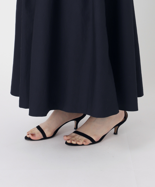 VERMEIL par iena（ヴェルメイユパーイエナ）の「《追加》コットンリネンタイプライターワンピース（ワンピース・レディース・ブラック/ネイビー・38/36）」の18枚目の写真