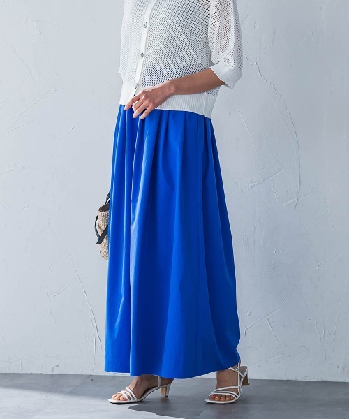 LAUTREAMONT（ロートレアモン）の「【晴れ軽】撥水UVワイドパンツ≪UV/接触冷感/撥水性/洗濯機で洗える≫（その他パンツ・レディース・ブルー/ブラック/ブラウン・9号/7号）」の18枚目の写真