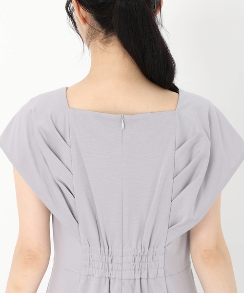 セール】コンパクトポンチ＿クラシカルジャージワンピース（ワンピース