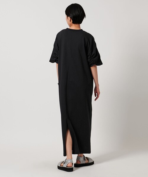 CITEN（シテン）の「＜CITEN＞ソデギャザーカットワンピース（ワンピース・レディース・ダークブラウン/ベージュ/コバルトブルー/ブラック・S/M）」の5枚目の写真