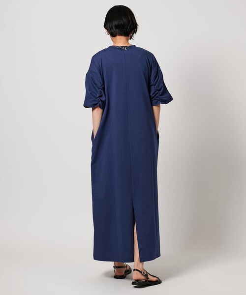 CITEN（シテン）の「＜CITEN＞ソデギャザーカットワンピース（ワンピース・レディース・ダークブラウン/ベージュ/コバルトブルー/ブラック・S/M）」の9枚目の写真