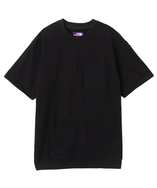 THE NORTH FACE PURPLE LABEL（ザ ノースフェイス パープルレーベル）の「THE NORTH FACE PURPLE LABEL High Bulky Pocket Tee / ザ・ノース・フェイス パープルレーベル ハイ バルキー ポケット ティー（Tシャツ/カットソー・メンズ・ブラック/ブラウン/ホワイト・XL/L/S/M）」の2枚目の写真