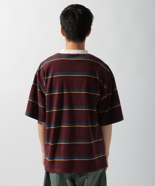 セール】パイルボーダーラガーTシャツ（Tシャツ/カットソー