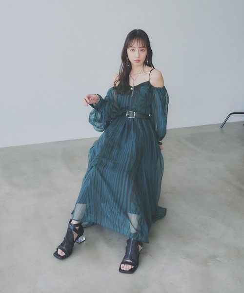 YUMA TAKAHASHI×HARE】オフショルキャミワンピース