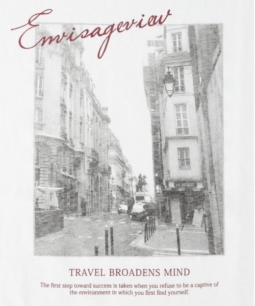 Right-on（ライトオン）の「【HONEYSUCKLE ROSE】フォトグラフィックＴ（Tシャツ/カットソー・レディース・オフホワイト/その他3/その他1/ダークグレー・L/M）」の6枚目の写真