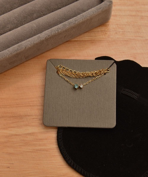 VIBGYOR Women（ヴィブジョー　ウィメン）の「【resonance】誕生石 ストーン ネックレス【12month】（巾着つき)（ネックレス・レディース・その他1/その他2/その他3/その他5/その他11/その他8/その他10/その他6/その他4/その他7/その他9/その他12・FREE）」の3枚目の写真