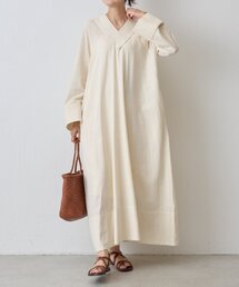 BEARDSLEY ビアズリー 切り替えデザイン ロングワンピース BEARDSLEY ビアズリー 切り替えデザイン ロングワンピース