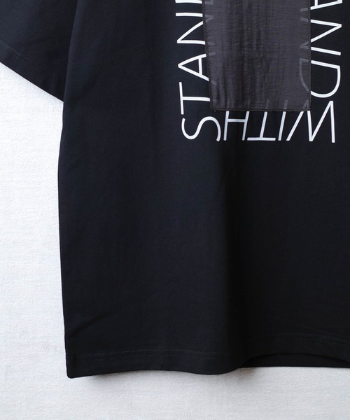 INNOCENT(イノセント)の「【ARC】【SWITCH by ARCH】シアー ペースト スクエア プリント Tシャツ(Tシャツ/カットソー・レディース・ブラック/ホワイト系・FREE)」の8枚目の写真