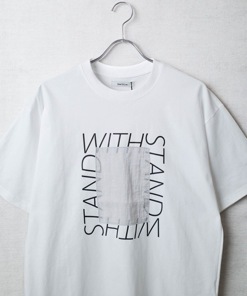 INNOCENT(イノセント)の「【ARC】【SWITCH by ARCH】シアー ペースト スクエア プリント Tシャツ(Tシャツ/カットソー・レディース・ブラック/ホワイト系・FREE)」の11枚目の写真