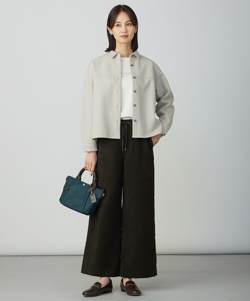 J.PRESS Ladies（J.プレス レディス）の「ロゴ Tシャツ（Tシャツ/カットソー・レディース・ブルー系/ホワイト系/ベージュ系/オレンジ系・SMALL）」の18枚目の写真