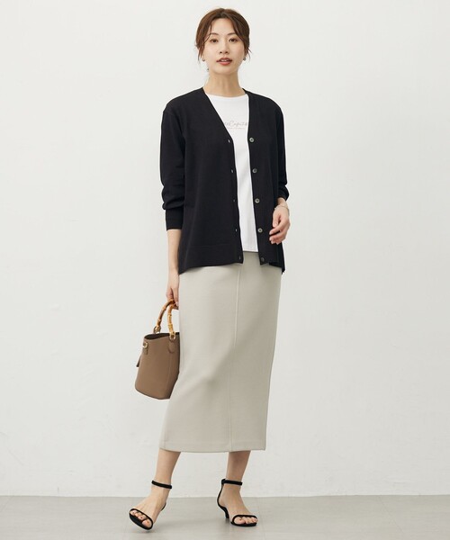 J.PRESS Ladies（J.プレス レディス）の「ロゴ Tシャツ（Tシャツ/カットソー・レディース・ブルー系/ホワイト系/ベージュ系/オレンジ系・SMALL）」の16枚目の写真