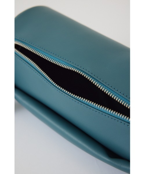 リムアーク　ドラムレザークラッチバッグ Drum leather clutch bag ドラムレザークラッチバッグ（クラッチ