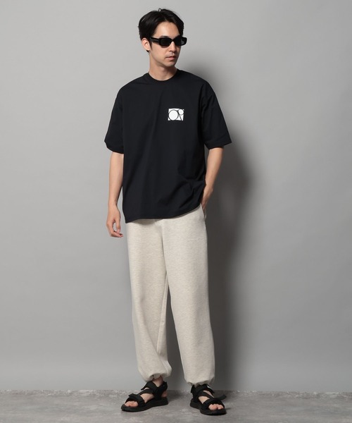 Ocean Pacific（オーシャンパシフィック）の「【Ocean Pacific(オーシャンパシフィック)】OLD PATTERNラッシュガードTシャツ[吸水速乾・UVカット・水陸両用]（Tシャツ/カットソー・メンズ・ブラック/ホワイト・MEDIUM/LARGE）」の13枚目の写真