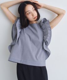ruffle drama blouse