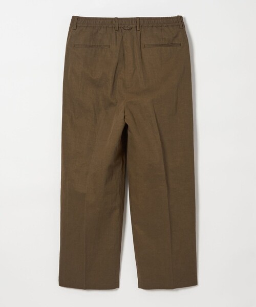 セール】＜Steven Alan＞ コットン/リネン ツイル イン ツープリーツ