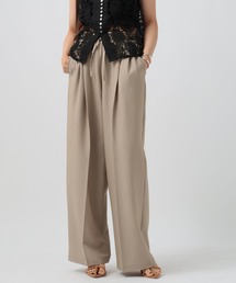 BAYFLOW | サテン切替ワイドスラックス(その他パンツ)