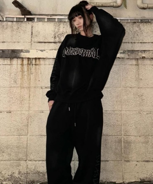 KsG(ケーエスジー)の「ダメージドルマンレタリングスウェット(スウェット・レディース・ベージュ/ブラック・X-LARGE/LARGE/MEDIUM)」の17枚目の写真