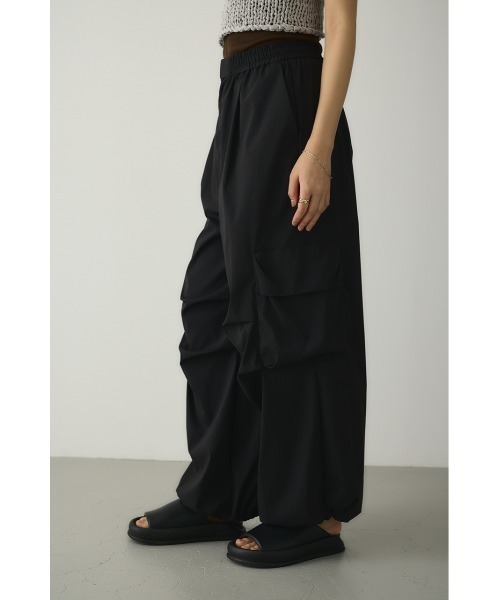 STYLEMIXER（スタイルミキサー）の「ACTIVE撥水2WAYタックパンツ（その他パンツ・レディース・ブラック/ブラウン・SMALL/MEDIUM）」の6枚目の写真