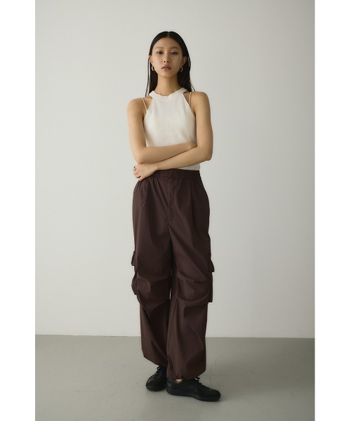 STYLEMIXER（スタイルミキサー）の「ACTIVE撥水2WAYタックパンツ（その他パンツ・レディース・ブラック/ブラウン・SMALL/MEDIUM）」の15枚目の写真