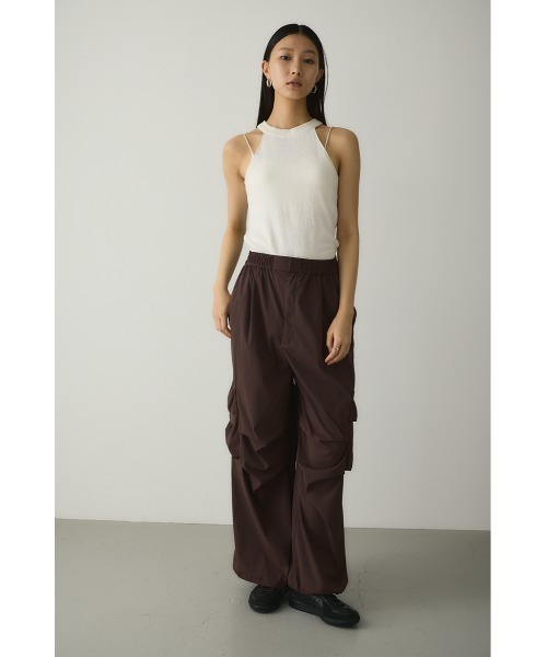 STYLEMIXER（スタイルミキサー）の「ACTIVE撥水2WAYタックパンツ（その他パンツ・レディース・ブラック/ブラウン・SMALL/MEDIUM）」の16枚目の写真