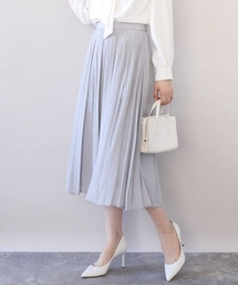 ドットジャガードフレアースカート/UVカット/洗える