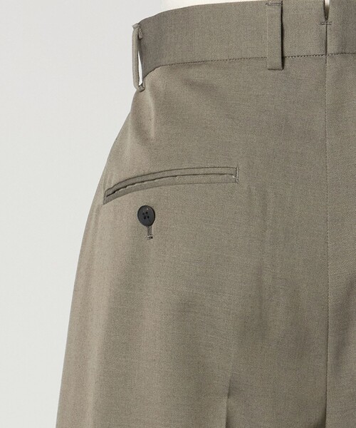 LOEFF（ロエフ）の「＜LOEFF＞ウールギャバ バギー パンツ（その他パンツ・レディース・ネイビー/オリーブ・0/00/1）」の20枚目の写真