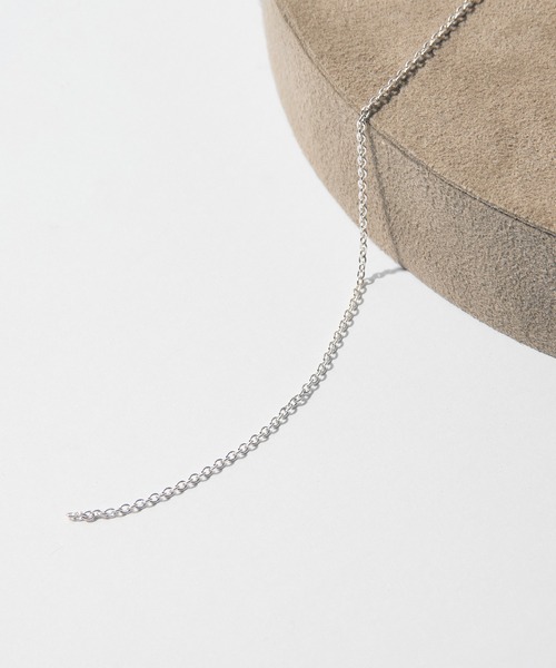 loni（ロニ）の「(loni)Ground Plate Necklace（ネックレス・レディース・シルバー・ONE SIZE）」の8枚目の写真