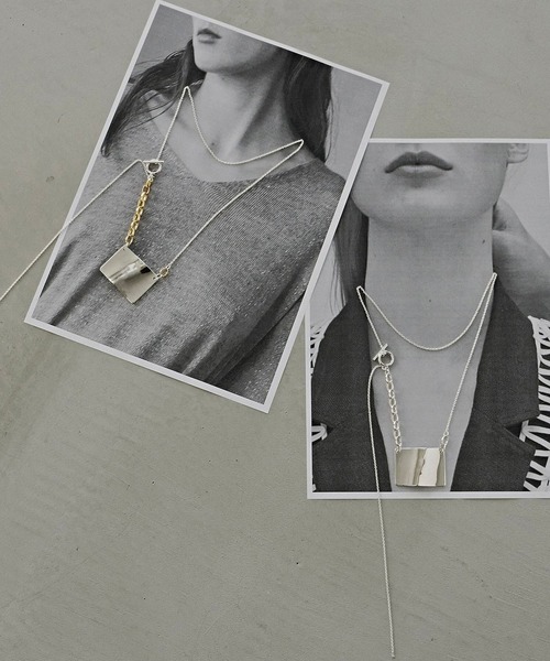 loni（ロニ）の「(loni)Ground Plate Necklace（ネックレス・レディース・シルバー・ONE SIZE）」の10枚目の写真
