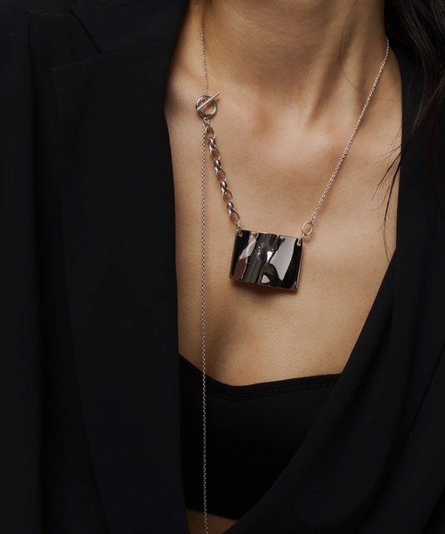loni（ロニ）の「(loni)Ground Plate Necklace（ネックレス・レディース・シルバー・ONE SIZE）」の13枚目の写真