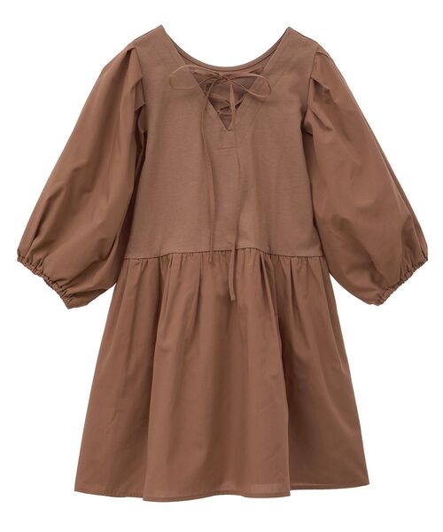 ELENCARE DUE（エレンカーレデュエ）の「・ELENCARE DUE 2wayボリュームチュニック（チュニック・レディース・オフホワイト/ブラック/ブラウン/ベージュ・FREE）」の21枚目の写真