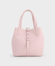 CHARLES & KEITH | Beryl ベリル リサイクルレザーバケツバッグ(ショルダーバッグ)