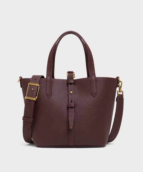 Beryl ベリル リサイクルレザーバケツバッグ（ショルダーバッグ