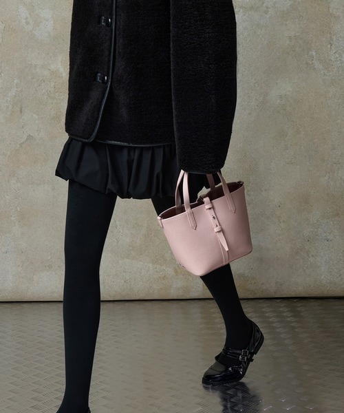 Beryl ベリル リサイクルレザーバケツバッグ（ショルダーバッグ