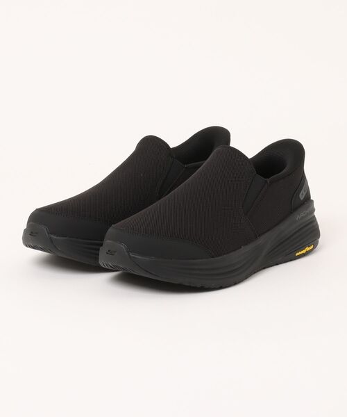 SKECHERS（スケッチャーズ）の「【SKECHERS】GO WALK STABILITY（スニーカー・メンズ・ブラック×ブラック/ダークグレー・26.0cm/26.5cm/27.0cm/28.0cm/25.5cm）」の2枚目の写真