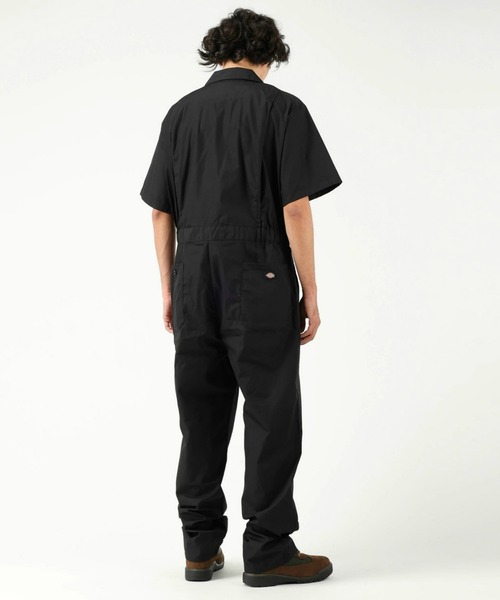 Dickies（ディッキーズ）の「Dickies/ディッキーズ カバーオール/つなぎ 半袖 "33999"（サロペット/オーバーオール・メンズ・カーキ/グレー/ブラック/ブラック系その他・SMALL/MEDIUM/LARGE/X-LARGE）」の9枚目の写真
