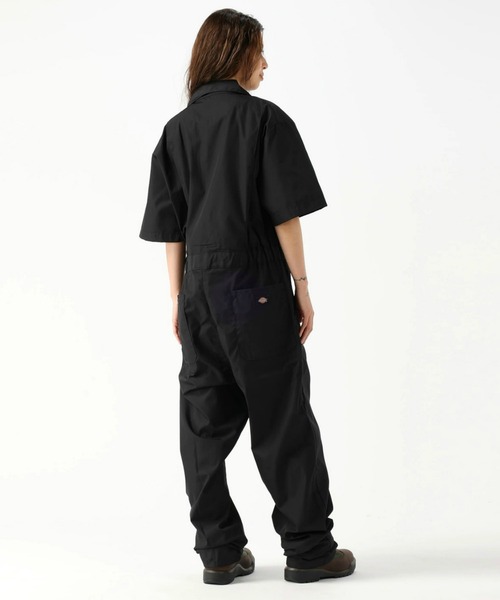 Dickies（ディッキーズ）の「Dickies/ディッキーズ カバーオール/つなぎ 半袖 "33999"（サロペット/オーバーオール・メンズ・カーキ/グレー/ブラック/ブラック系その他・SMALL/MEDIUM/LARGE/X-LARGE）」の13枚目の写真