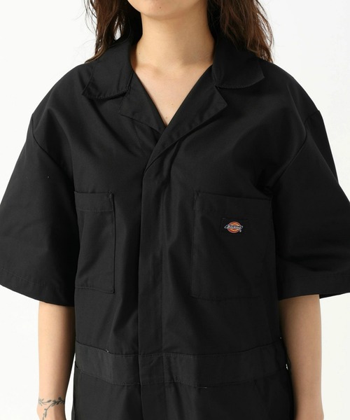 Dickies（ディッキーズ）の「Dickies/ディッキーズ カバーオール/つなぎ 半袖 "33999"（サロペット/オーバーオール・メンズ・カーキ/グレー/ブラック/ブラック系その他・SMALL/MEDIUM/LARGE/X-LARGE）」の15枚目の写真