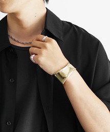 MinoriTY（マイノリティ）の「【MinoriTY】ワイドウェーブカフ メンズ ウィメンズ ユニセックス バングル ブレスレット（バングル/リストバンド）」