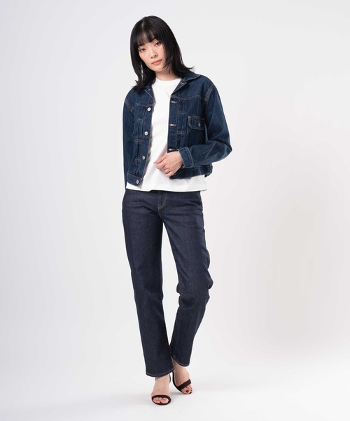 Levi's(リーバイス)の「Levi's/リーバイス BLUETAB(TM) Beauジーンズ ダークインディゴ(デニムパンツ・レディース・ダークインディゴブルー・23inch/24inch/25inch/26inch/27inch/28inch)」の4枚目の写真
